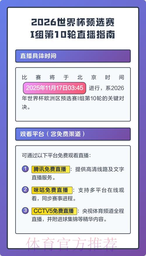 2026世界杯赛事直播平台精选与收看攻略 2026世界杯赛事直播平台精选与收看攻略