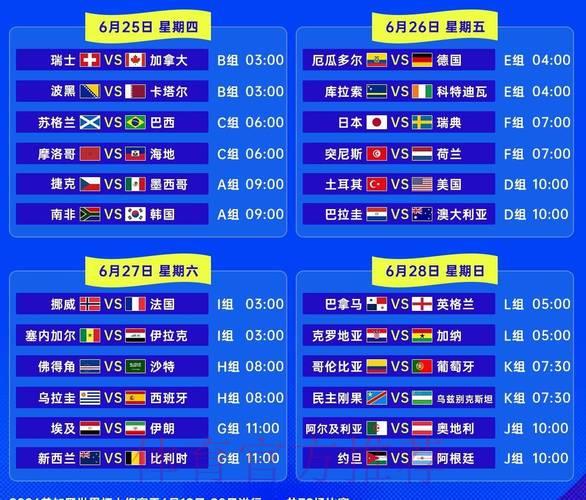 2026世界杯实时比分全程直播